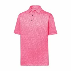 FootJoy Golf FootJoy Painted Floral Lisle Traditional Fit Polo 17 FootJoy Golf FootJoy Painted Floral Lisle Traditional Fit Polo -golf Shop FootJoy Painted Floral Lisle Traditional Fit Polo Watermelon 55187.1675980007