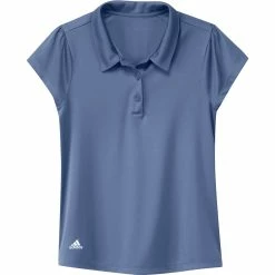 Adidas Golf Adidas Girls Performance Golf Polo -golf Shop GQ2450 90035.1679078863
