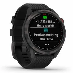 Garmin Approach S42 GPS Golf Watch -golf Shop GarminApproachS42Black 3