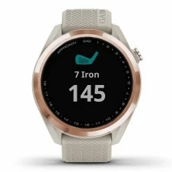 Garmin Approach S42 GPS Golf Watch -golf Shop GarminApproachS42RoseGold 2