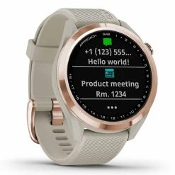 Garmin Approach S42 GPS Golf Watch -golf Shop GarminApproachS42RoseGold 3