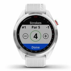 Garmin Approach S42 GPS Golf Watch -golf Shop GarminApproachS42White 2
