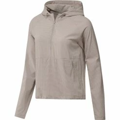 Adidas Golf Adidas Womens Seersucker Quarter Zip Hoodie -golf Shop HS8972 23888.1679077112