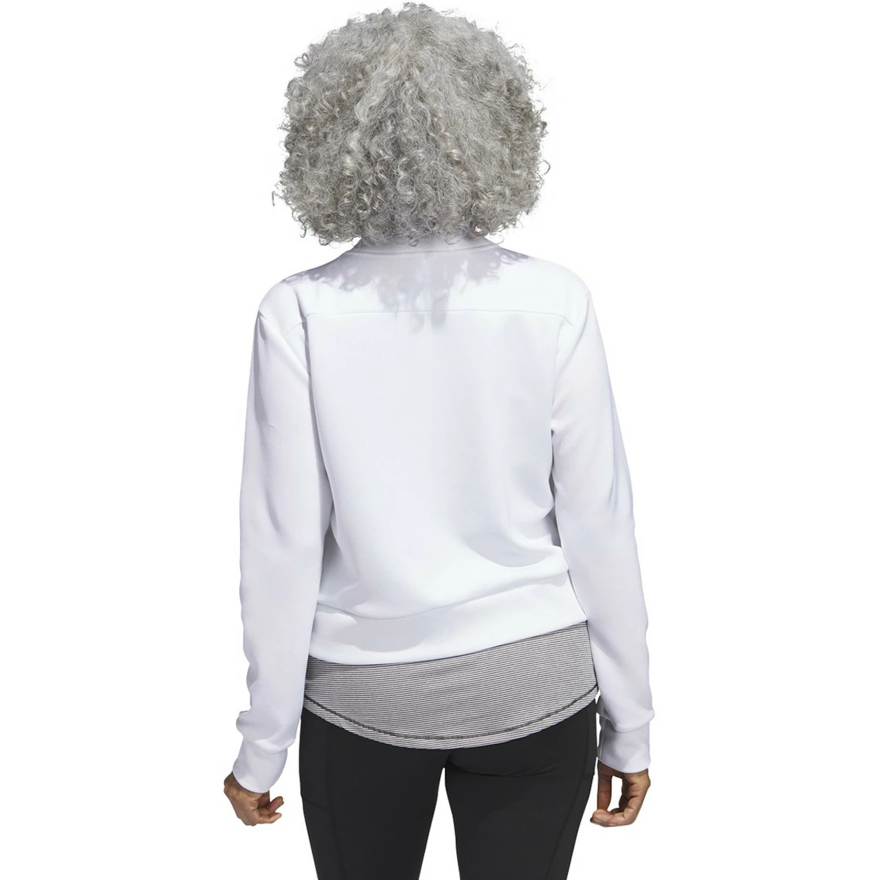 Adidas Golf Adidas Womens Knit Bomber Jacket 8 Adidas Golf Adidas Womens Knit Bomber Jacket - Image 6