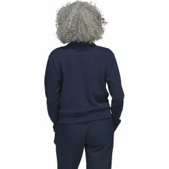 Adidas Golf Adidas Womens Knit Bomber Jacket 22 Adidas Golf Adidas Womens Knit Bomber Jacket -golf Shop HS8977 01 55137.1679077761