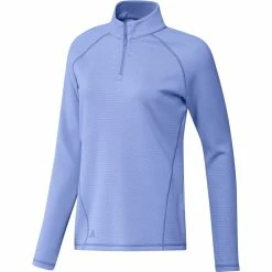 Adidas Golf Adidas Womens Embossed Quarter Zip Jacket -golf Shop HT1266 02523.1679077380