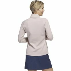 Adidas Golf Adidas Womens Embossed Quarter Zip Jacket -golf Shop HT1270 01 61357.1679077302