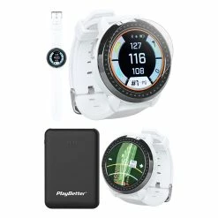Bushnell ION Elite Golf GPS Watch -golf Shop ION Elite White Bundle SP