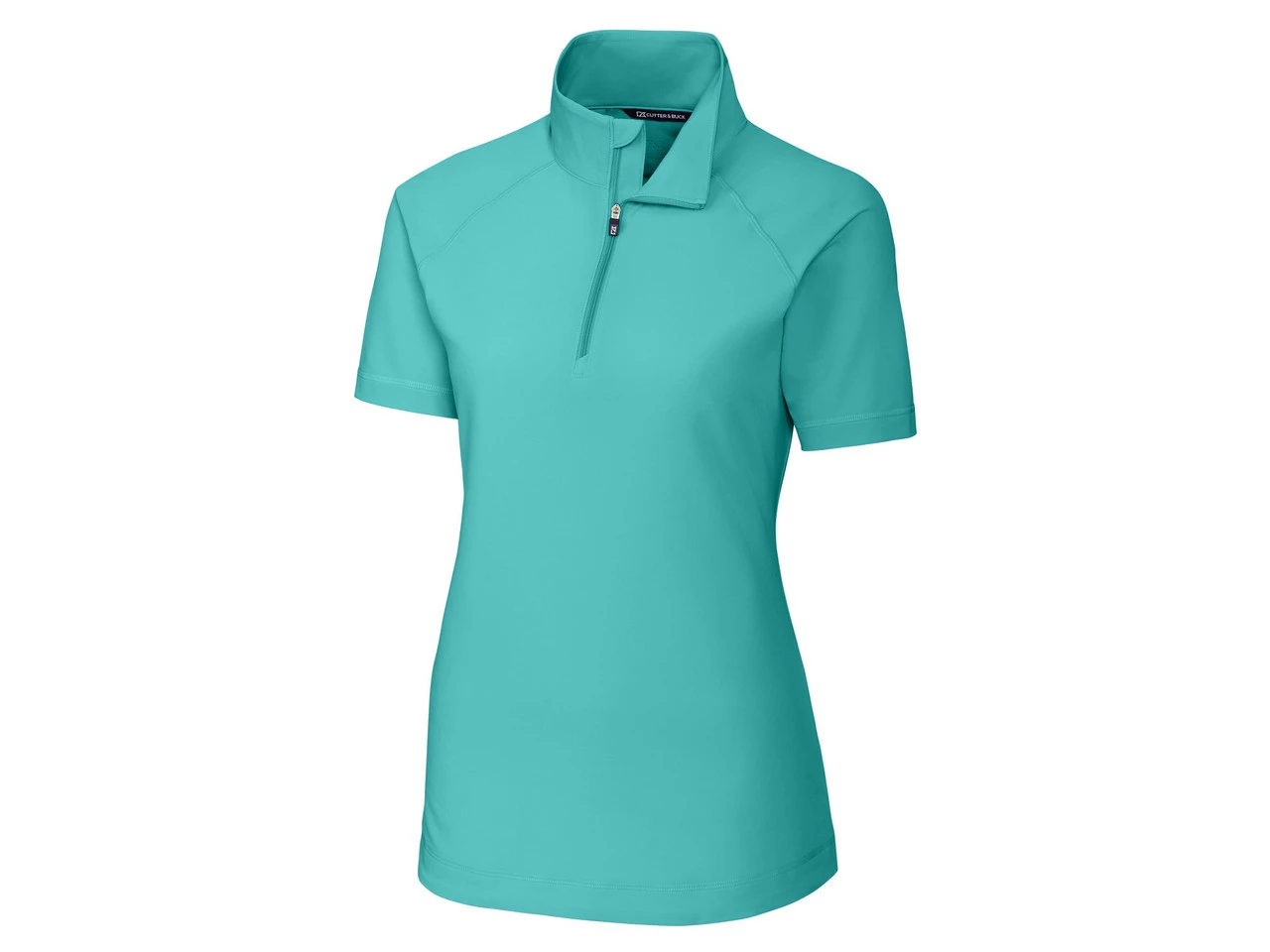 Cutter & Buck Womens Response Short-Sleeve Half-Zip 5 Cutter & Buck Womens Response Short-Sleeve Half-Zip - Image 3