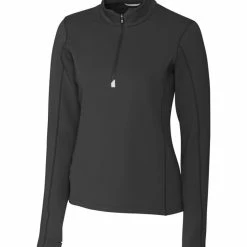 Cutter & Buck Ladies Traverse Stretch Quarter Zip Pullover -golf Shop LCK00033 BL MANN HG 11264.1668803655