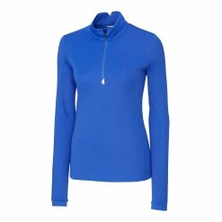 Cutter & Buck Ladies Traverse Stretch Quarter Zip Pullover -golf Shop LCK00033 CEN MANN HG 72287.1668803655