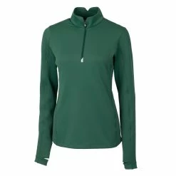 Cutter & Buck Ladies Traverse Stretch Quarter Zip Pullover -golf Shop LCK00033 HT MANN HG 95236.1668803655