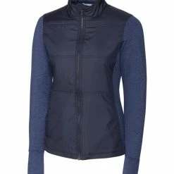 Cutter & Buck Ladies Long Sleeve Stealth Full Zip Jacket -golf Shop LCK00042 LYN MANN HG 76501.1668548597