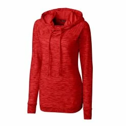 Cutter & Buck Womens Tie Breaker Hoodie -golf Shop LCK08704 RD MANN HG 94823.1649792863