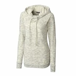 Cutter & Buck Womens Tie Breaker Hoodie -golf Shop LCK08704 SW MANN HG 27753.1649792863