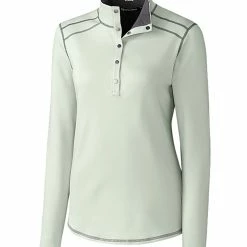 Cutter & Buck Ladies Long Sleeve Evergreen Reversible Overknit -golf Shop LCK08716 RFL MANN HG 45549.1649798770