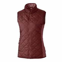 Cutter & Buck Ladies Lightweight Sandpoint Quilted Vest -golf Shop LCO00006 BRD MANN HG 49736.1669056736