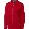 Cutter & Buck Ladies Weathertec Opening Day Softshell -golf Shop LCO01220 CDR MANN HG 58824.1649953252
