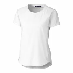 Cutter & Buck Womens Response Active Tee -golf Shop LCW00007 WH MANN HG 46408.1669059848