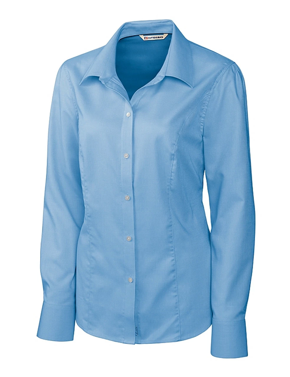 Cutter & Buck Women's Long Sleeve Epic Easy Care Nailshead 3 Cutter & Buck Women's Long Sleeve Epic Easy Care Nailshead