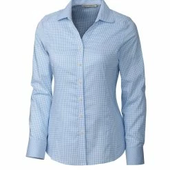 Cutter & Buck Women's Long Sleeve Epic Easy Care Tattersall