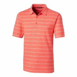 Cutter & Buck Forge Heather Stripe Polo -golf Shop MCK00112 CLO MANN HG 66620.1668804695