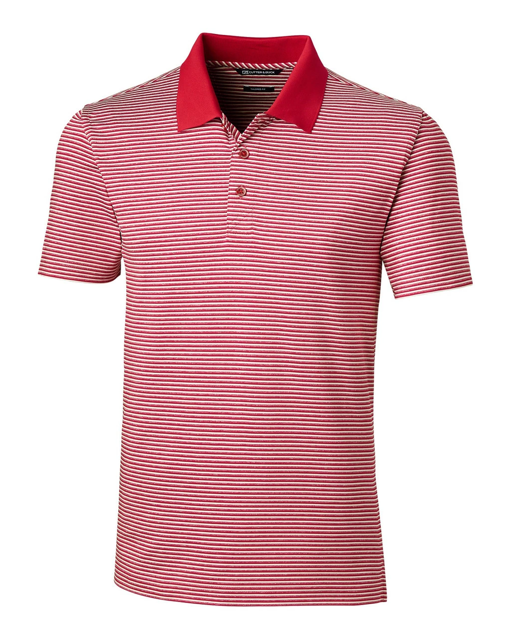 Cutter & Buck Forge Tonal Stripe Tailored Fit Polo 5 Cutter & Buck Forge Tonal Stripe Tailored Fit Polo - Image 3