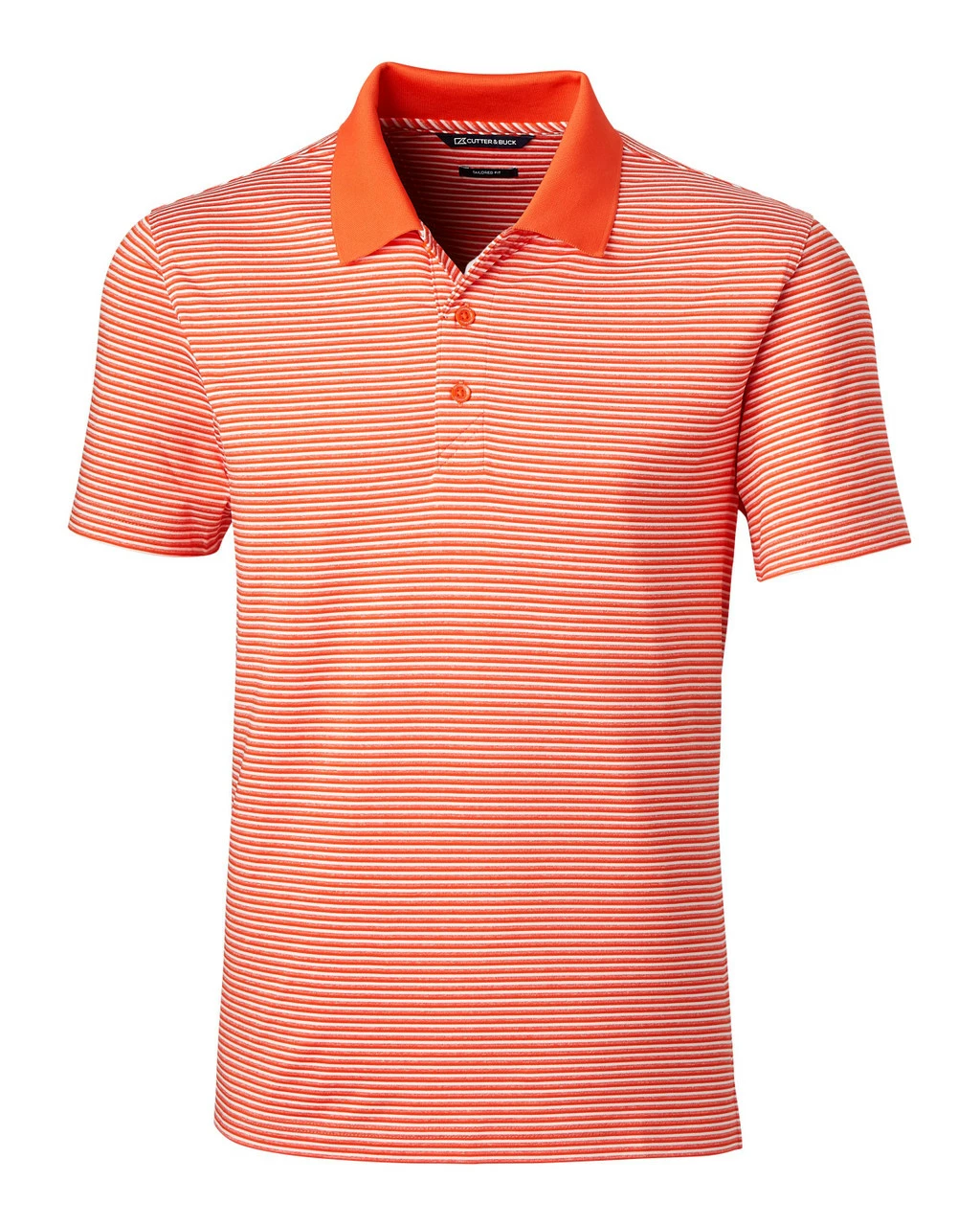 Cutter & Buck Forge Tonal Stripe Tailored Fit Polo 7 Cutter & Buck Forge Tonal Stripe Tailored Fit Polo - Image 5