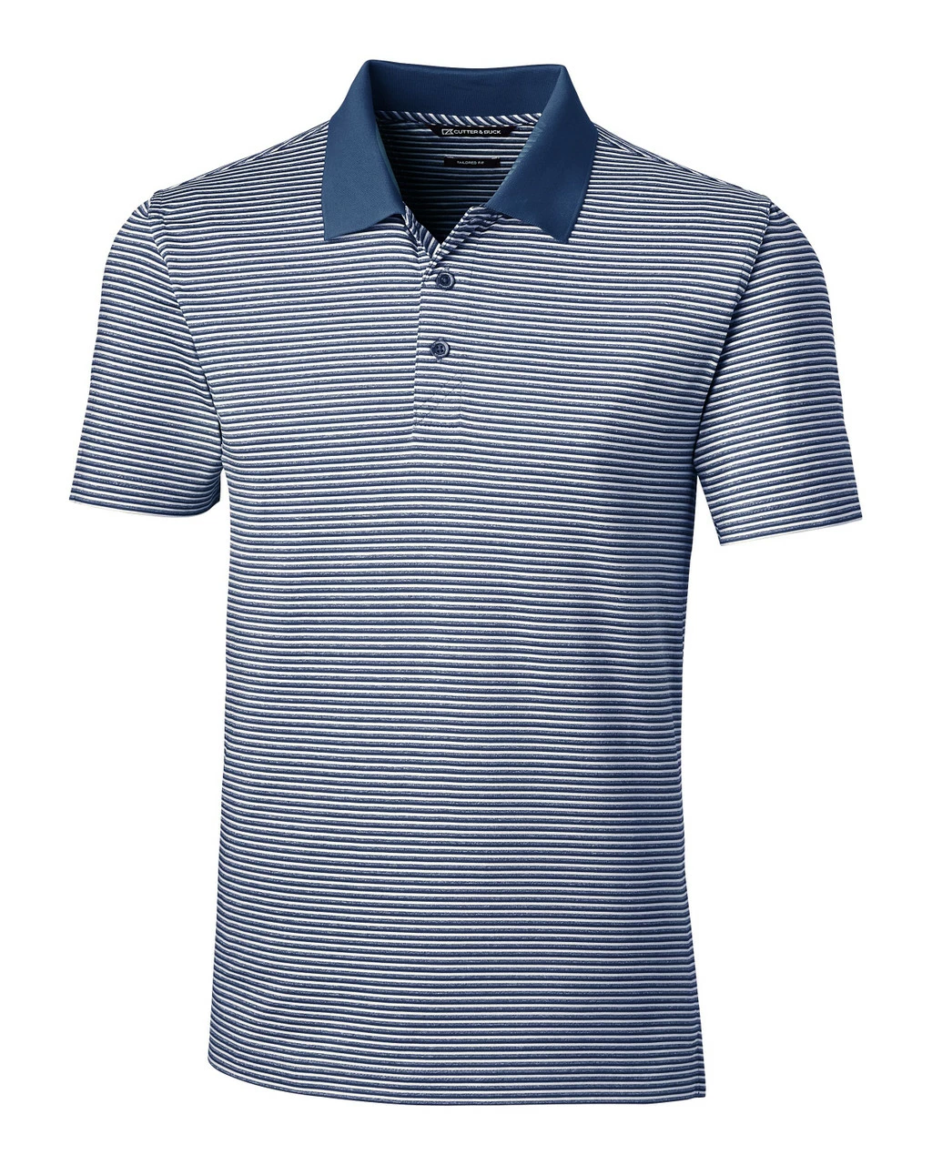 Cutter & Buck Forge Tonal Stripe Tailored Fit Polo 10 Cutter & Buck Forge Tonal Stripe Tailored Fit Polo - Image 8