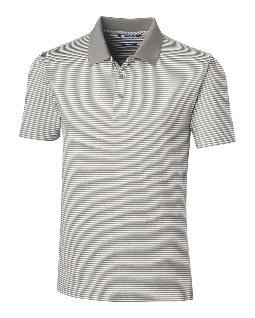 Cutter & Buck Forge Tonal Stripe Tailored Fit Polo 11 Cutter & Buck Forge Tonal Stripe Tailored Fit Polo - Image 9