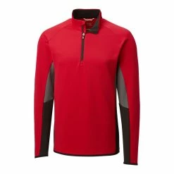Cutter & Buck Traverse Colorblock Half Zip -golf Shop MCK00136 RD MANN HG 19783.1649282062