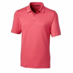 Cutter & Buck Forge Pencil Stripe Polo -golf Shop MCK00144 EMB MANN HG 15432.1637352526
