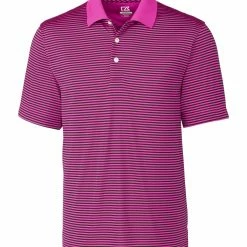 Cutter & Buck DryTec Trevor Stripe - Big & Tall -golf Shop MCK00332 RFNV MANN HG 56210.1668788916