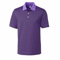 Cutter & Buck DryTec Trevor Stripe Polo -golf Shop MCK00332 VLBL MANN HG 17392.1649280371