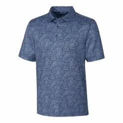 Cutter & Buck Forge Paisley Heather Polo -golf Shop MCK01054 IDH MANN HG 24307.1669059593