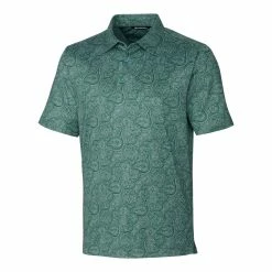 Cutter & Buck Forge Paisley Heather Polo -golf Shop MCK01054 SHW MANN HG 66616.1669059593