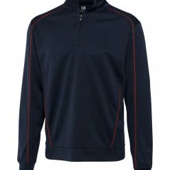 Cutter & Buck DryTec Edge Half Zip - Big & Tall -golf Shop MCK08861 NCDR MANN HG 03793.1668792535