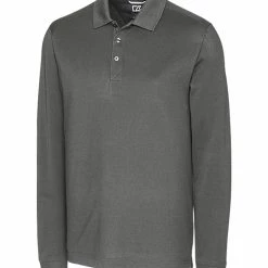 Cutter & Buck Advantage Long Sleeve Polo -golf Shop MCK09322 EG MANN HG 24485.1638381417