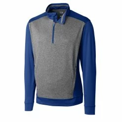 Cutter & Buck Replay Half Zip Jacket -golf Shop MCK09386 TBL MANN HG 76058.1628697224