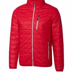 Cutter & Buck Ranier Jacket -golf Shop MCO00018 RD MANN HG 49366.1637690878