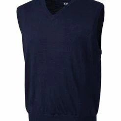 Cutter & Buck Douglas V-Neck Vest - Big & Tall -golf Shop MCS01432 LYN MANN HG 50374.1668798597