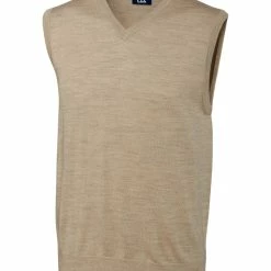 Cutter & Buck Douglas V-Neck Vest - Big & Tall -golf Shop MCS01432 SAN MANN HG 36178.1668798840