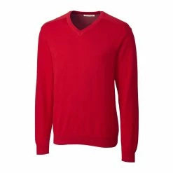 Cutter & Buck Men's Broadview V-Neck Sweater -golf Shop MCS01842 CDR MANN HG 55261.1668612559