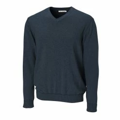 Cutter & Buck Men's Broadview V-Neck Sweater -golf Shop MCS01842 NVH MANN HG 64844.1668612559
