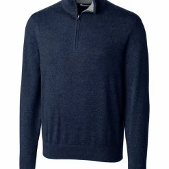 Cutter & Buck Lakemont Half Zip Sweater - Big & Tall -golf Shop MCS07728 LYN MANN HG 36013.1668800064
