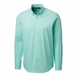 Cutter & Buck Soar Windowpane Check Shirt -golf Shop MCW00166 FRM MANN HG 28155.1669062224