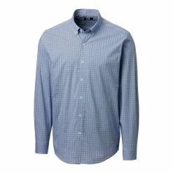Cutter & Buck Soar Windowpane Check Shirt -golf Shop MCW00166 IND MANN HG 17861.1669062224