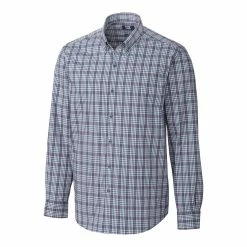 Cutter & Buck Soar Bold Check Shirt -golf Shop MCW00205 NOC MANN HG 62059.1669062269