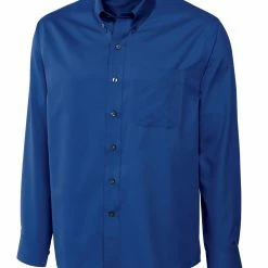 Cutter & Buck Long Sleeve Epic Easy Care Fine Twill - Big & Tall -golf Shop MCW09180 FB MANN HG 54529.1668801886