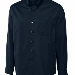 Cutter & Buck Long Sleeve Epic Easy Care Fine Twill - Big & Tall -golf Shop MCW09180 NVBU MANN HG 92608.1668801586